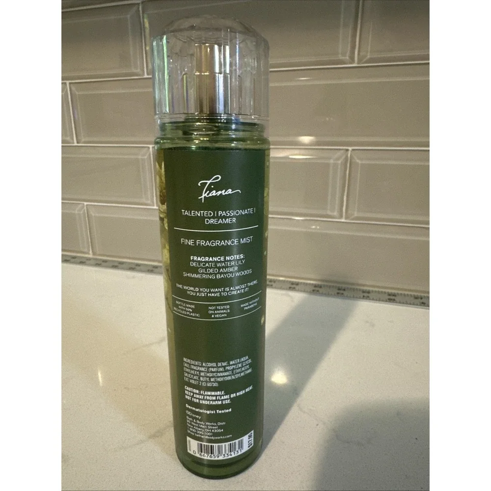 BATH & BODY WORKS DISNEY PRINCESS TIANA FRAGRANCE MIST BODY SPRAY 8 FL OZ New